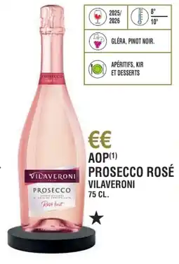 E.Leclerc Aop prosecco rosé vilaveroni offre