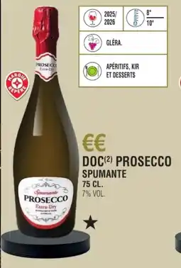 E.Leclerc Doc prosecco spumante offre