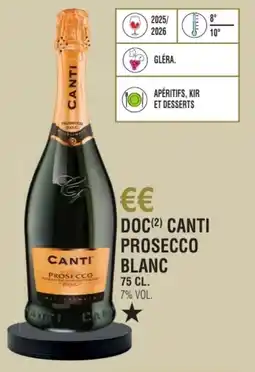 E.Leclerc Doc canti prosecco blanc offre