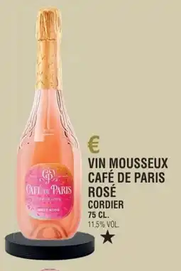 E.Leclerc Vin mousseux café de paris rosé cordier offre
