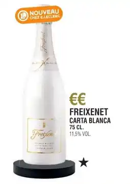 E.Leclerc Freixenet carta blanca offre
