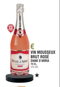 E.Leclerc Vin mousseux brut rosé diane arria offre