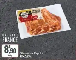 G20 Ribs saveur paprika tradival offre