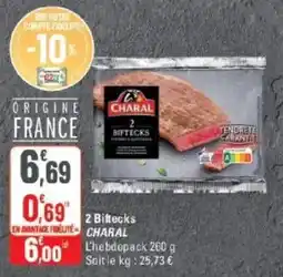 G20 2 biftecks charal offre