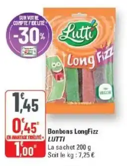 G20 Bonbons longfizz lutti offre