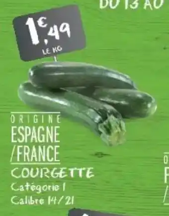 G20 Courgette offre
