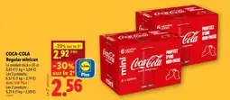 Lidl Coca-cola regular minican offre