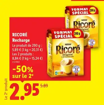 Ricoré recharge