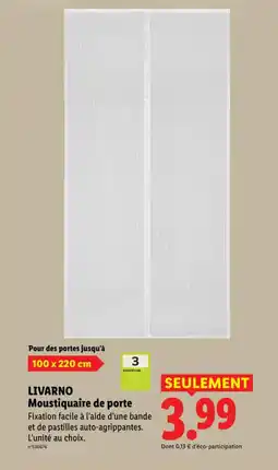 Lidl LIVARNO Moustiquaire de porte offre