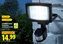 Lidl LIVARNO home projecteur d'extérieur à led offre