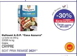 Monoprix CASA AZZURRA Halloumi A.O.P. offre