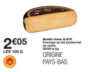 Monoprix Gouda vieux A.O.P offre