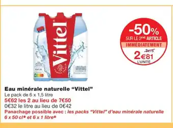 VITTEL Eau minérale naturelle