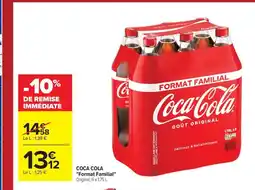 Carrefour COCA COLA Format Familial offre