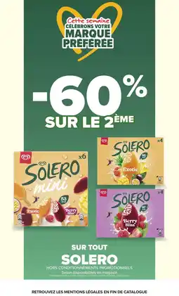 Carrefour SOLERO offre