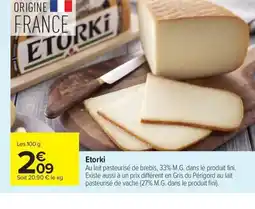 Carrefour Etorki offre