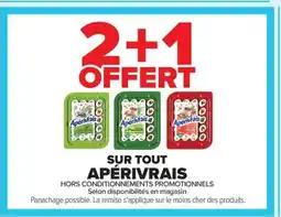 Carrefour APÉRIVRAIS offre