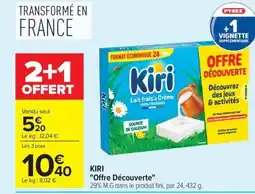 Carrefour KIRI Offre Découverte offre