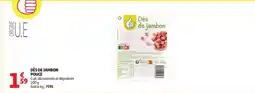 Auchan DÉS DE JAMBON POUCE offre