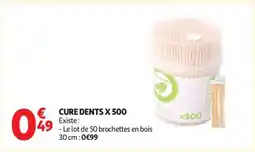 Auchan CURE DENTS X 500 offre