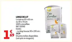 Auchan Linge De Lit offre
