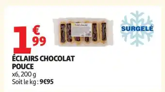 ÉCLAIRS CHOCOLAT POUCE