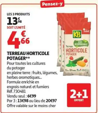 Terreau Horticole Potager