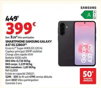 SMARTPHONE SAMSUNG GALAXY A37 5G 128GO
