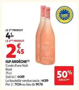 Auchan Igp Ardèche offre