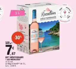 E.Leclerc IGP Méditerranée Les Rozalliées offre