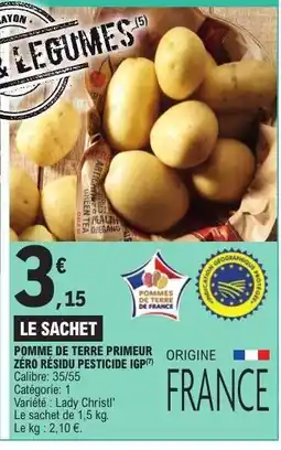 E.Leclerc Pomme de terre Primeur offre