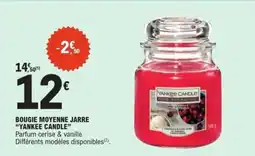 E.Leclerc BOUGIE MOYENNE JARRE “YANKEE CANDLE” offre