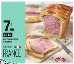 E.Leclerc PÂTÉ EN CROÛTE BRESSAN offre