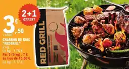 E.Leclerc CHARBON DE BOIS “REDGRILL” offre