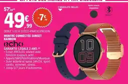 E.Leclerc Montre Connectée Sunset Rainbow offre