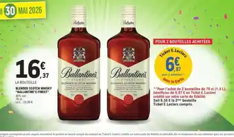BALLANTINE'S FINEST Blended Scotch Whisky