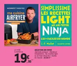 E.Leclerc SÉLECTION AIR FRYER offre