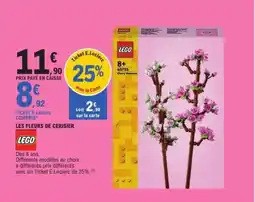 E.Leclerc LEGO LES FLEURS DE CERISIER offre
