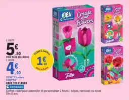 E.Leclerc CRÉE TES FLEURS offre