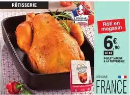 E.Leclerc Poulet rôti mariné à la provençale offre