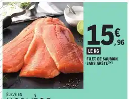 E.Leclerc FILET DE SAUMON SANS ARÊTE offre