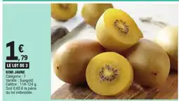 E.Leclerc Kiwi jaune offre