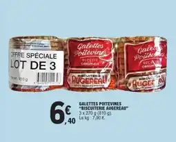 E.Leclerc GALETTES POITEVINES BISCUITERIE AUGEREAU offre