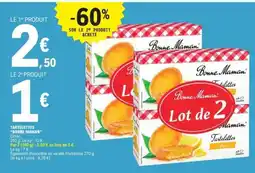 E.Leclerc TARTELETTES BONNE MAMAN offre