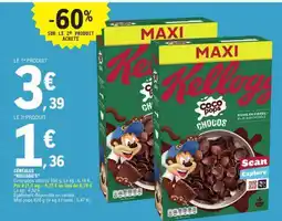 E.Leclerc Kellogg's Coco Pops Chocos offre