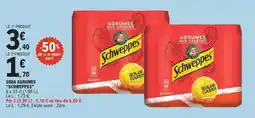 E.Leclerc Soda Agrumes 'Schweppes' offre