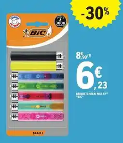 E.Leclerc BRIQUETS MAXI MIX X7 offre