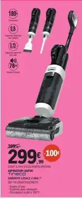 E.Leclerc ASPIRATEUR LAVEUR TINECO offre