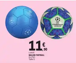 E.Leclerc Ballon Football offre