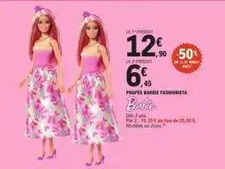 E.Leclerc POUPÉE BARBIE FASHIONISTA offre
